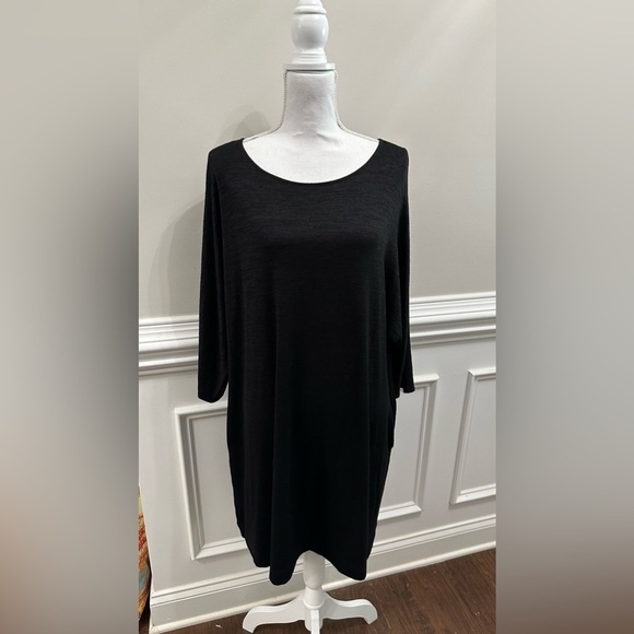 Aritzia Wilfred Free Cober Dress T shirt Style Black size L - Picture 11 of 15